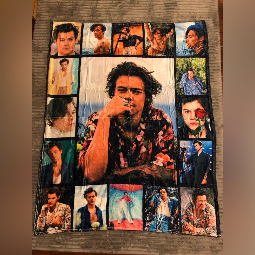 Harry Styles New Blanket 50 inches by 40 inches